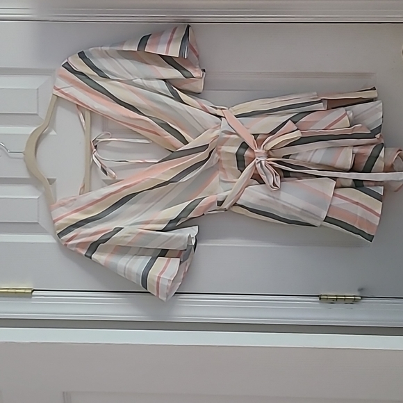 Samana Stripe Ruffle Romper - Picture 6 of 10